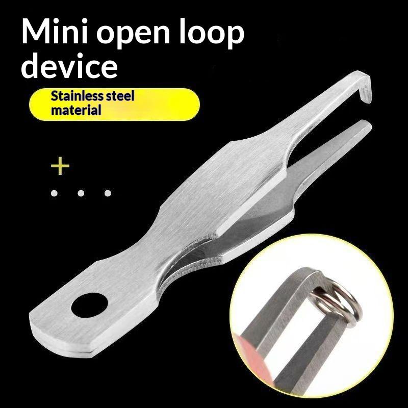 Fishing Rod Holder - كماشة صغيرة محمولة من الفولاذ المقاوم