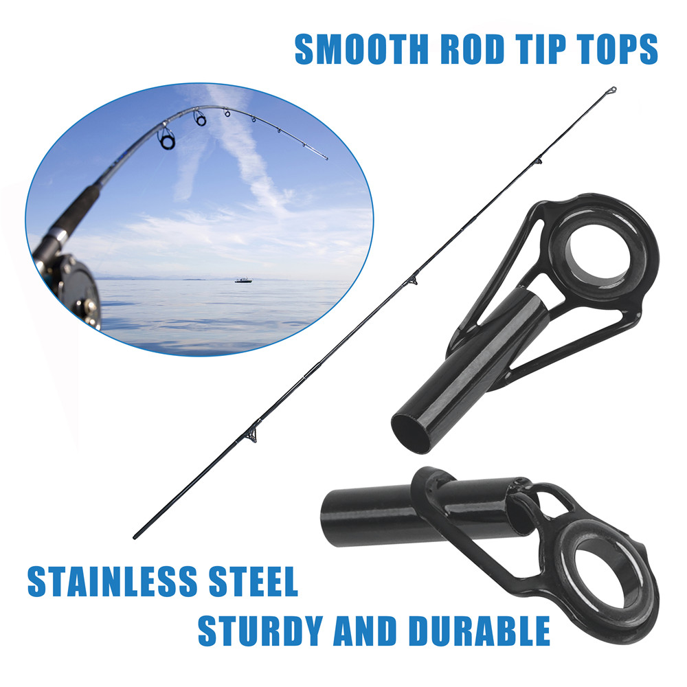 الصيد رود أدلة الصيد رود نصائح - مراجعة Fishing Rod Guide Replacement وسعره
