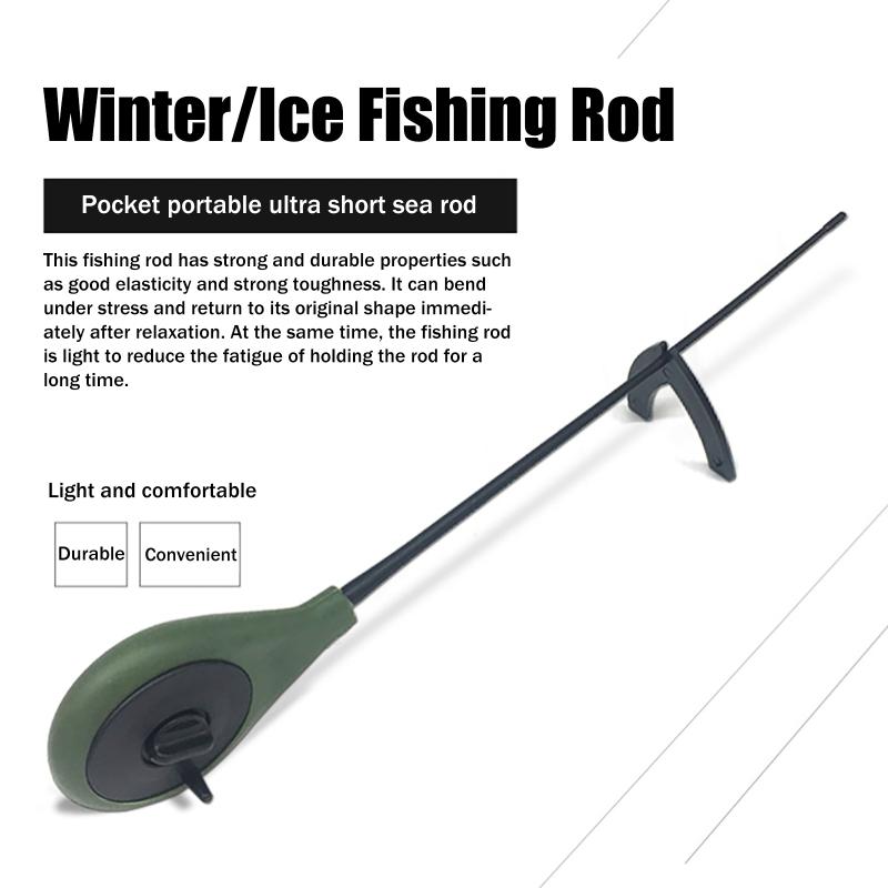عرض ساخن: طقم صيد على الجليد م - مراجعة Fishing Rod Ice وسعره