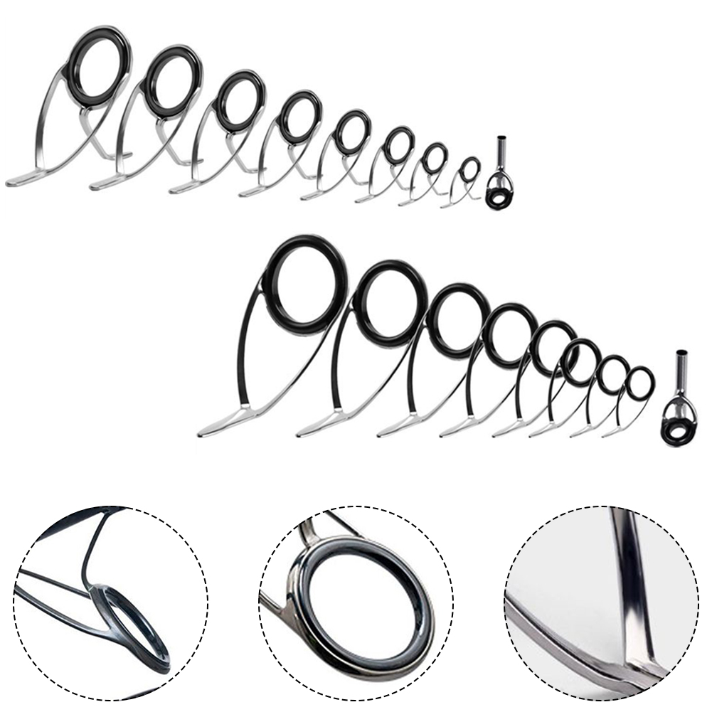 حلقات سيراميك لقضيب الصيد ، حل - مراجعة Fishing Rod Tip Replacement وسعره