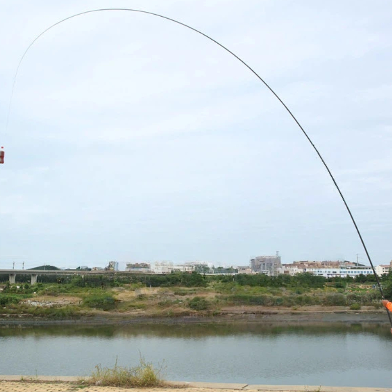 قصبة صيد تقليدية بطول 8/9/10/1 - مراجعة Fishing Rod Telescopic وسعره