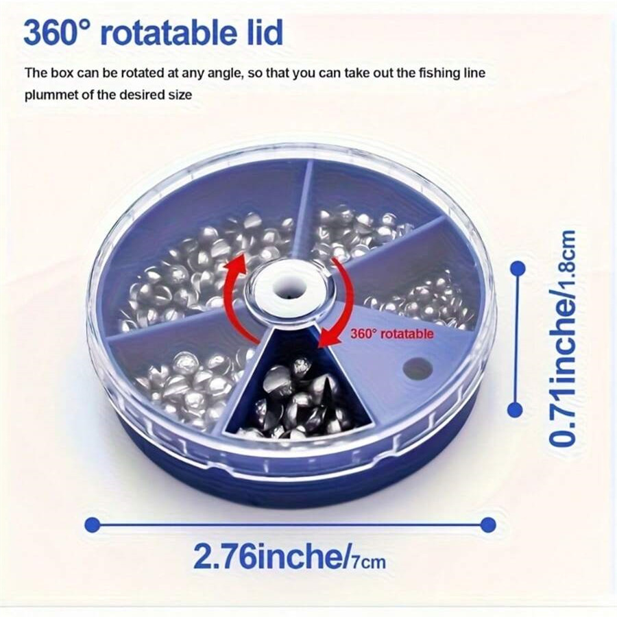 علبة دائرية تحتوي على 60 جرام  - مراجعة Fishing Rod Building Kit وسعره